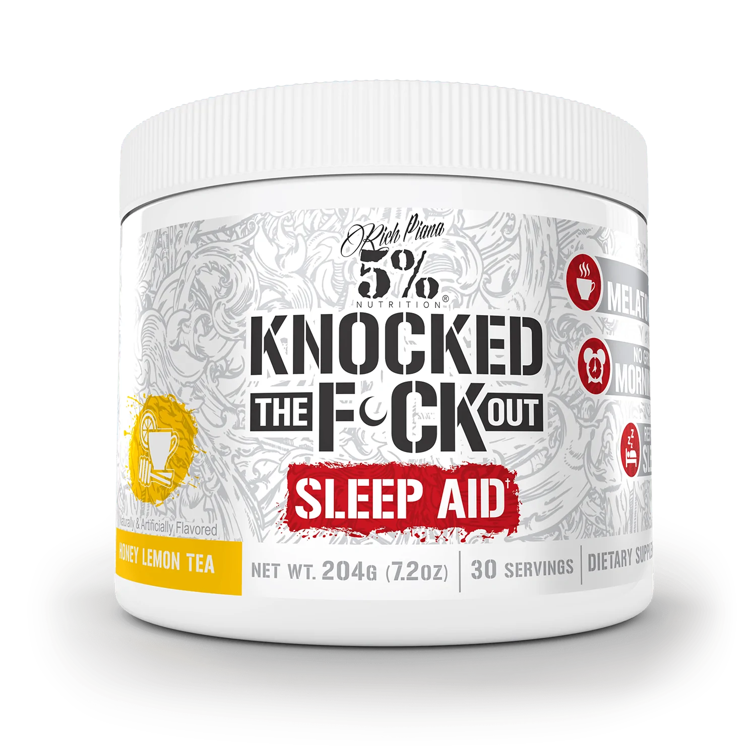 5% Nutrition - Knocked the F*ck Out - 204g