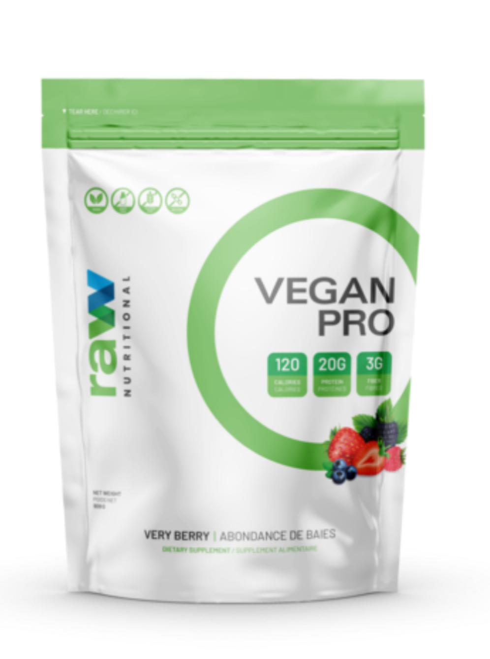 Raw Nutritional - Vegan Pro 908 g