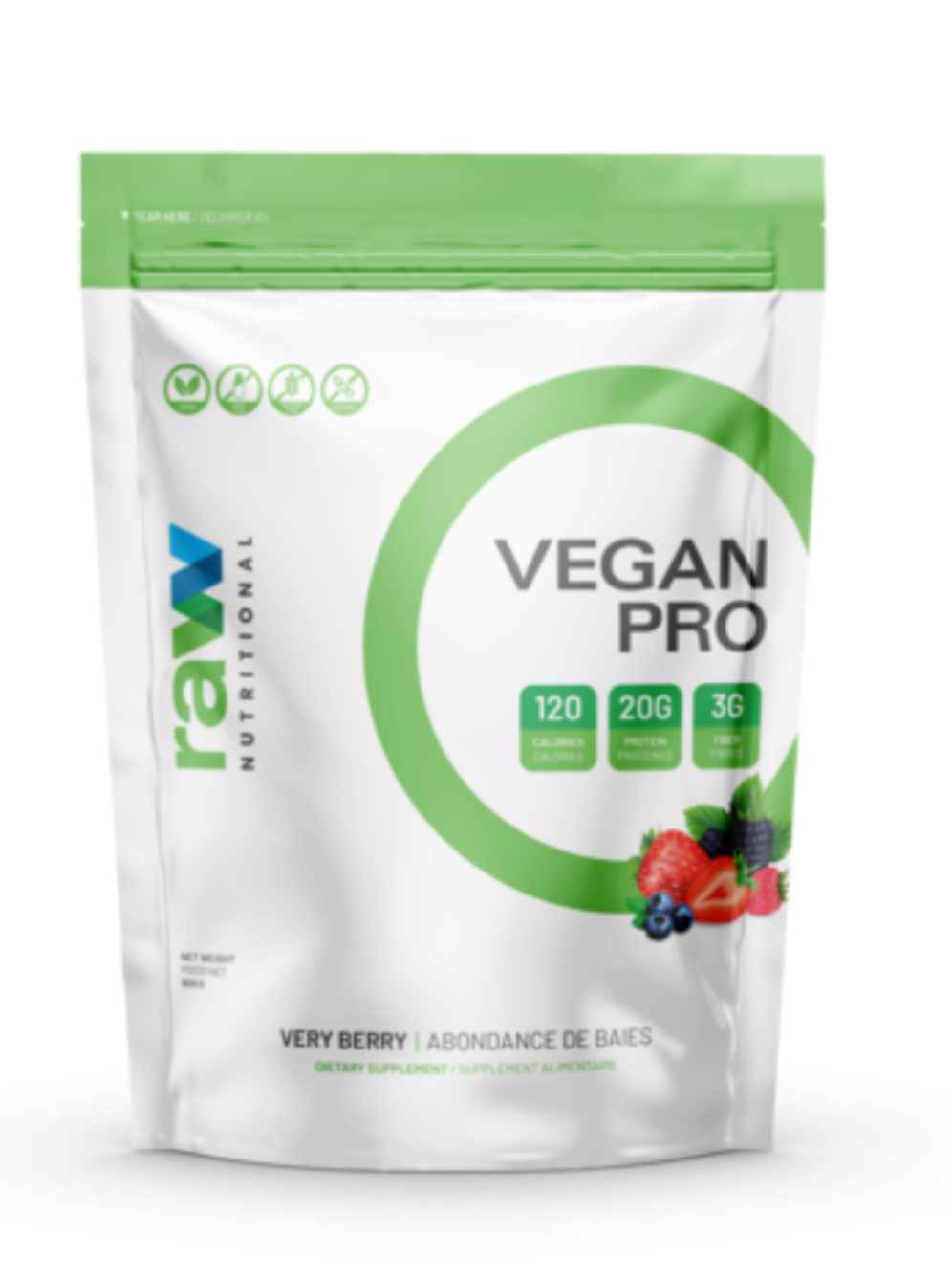 Raw Nutritional Vegan Pro 908g