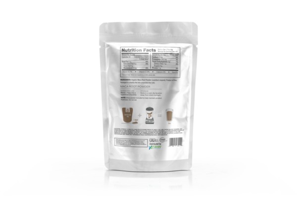 Poudre de maca biologique crue et nutritive 225 g