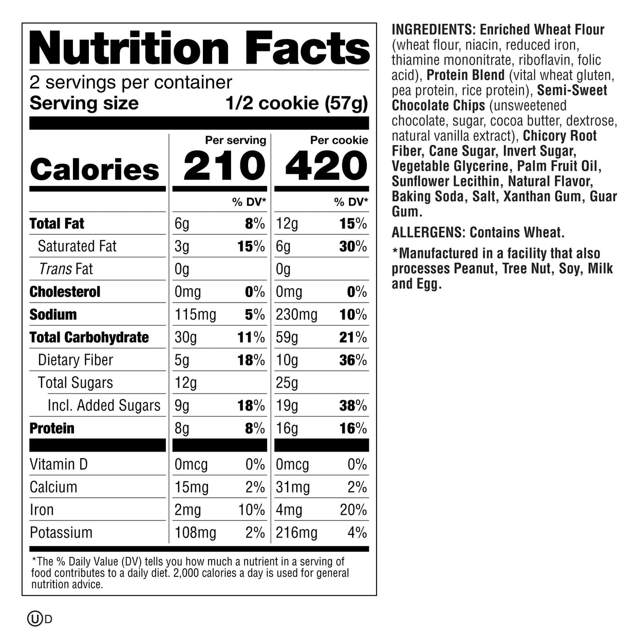 Lenny and Larrys - The Complete Cookie - 113g