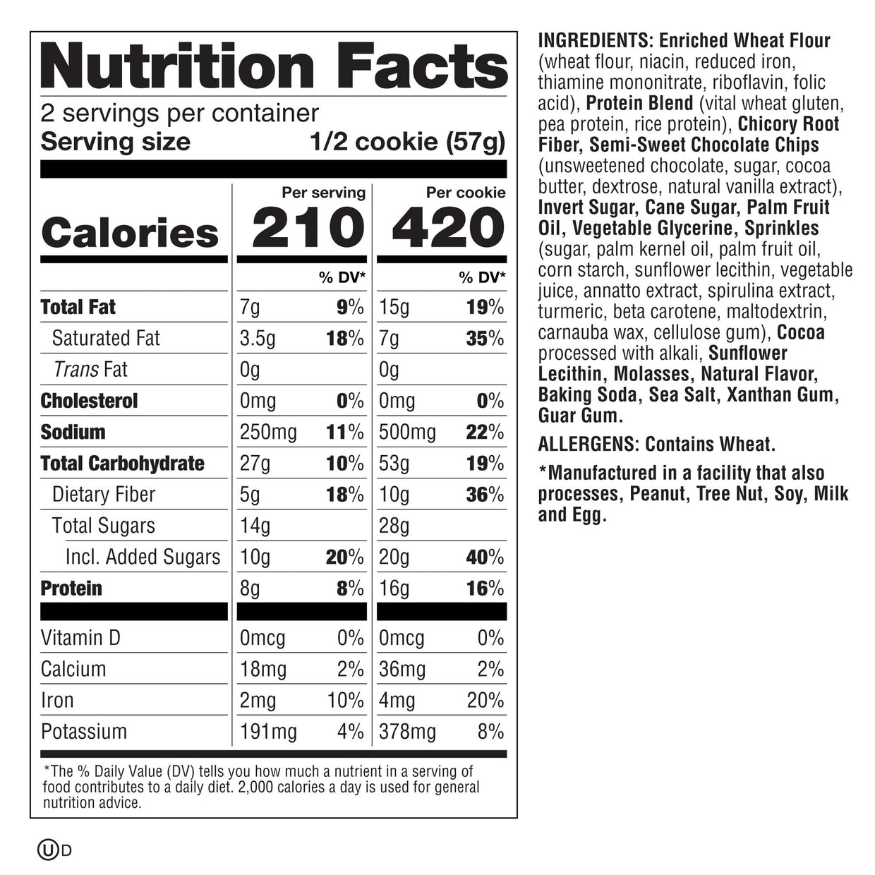 Lenny and Larrys - The Complete Cookie - 113g