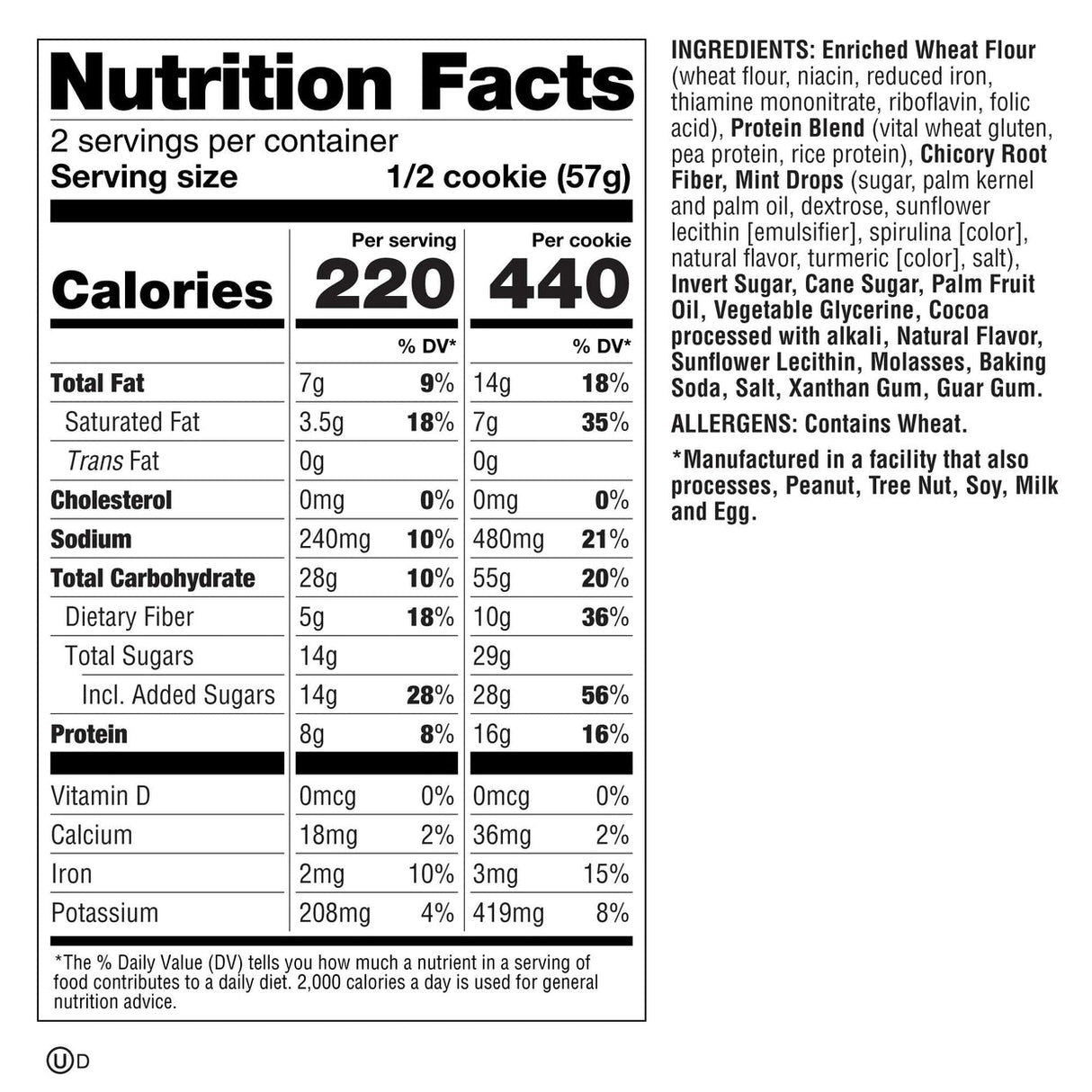 Lenny and Larrys - The Complete Cookie - 113g