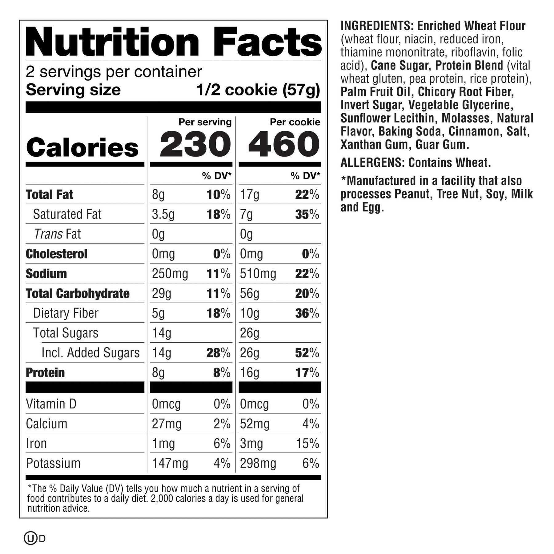 Lenny and Larrys - The Complete Cookie - 113g