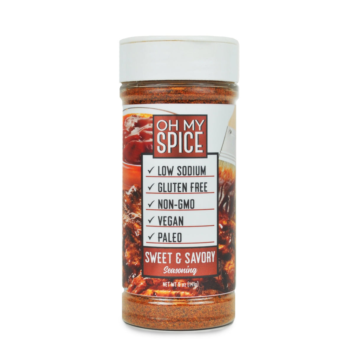 Oh My Spice - Assaisonnement riche en saveurs et faible en sodium - 113 g