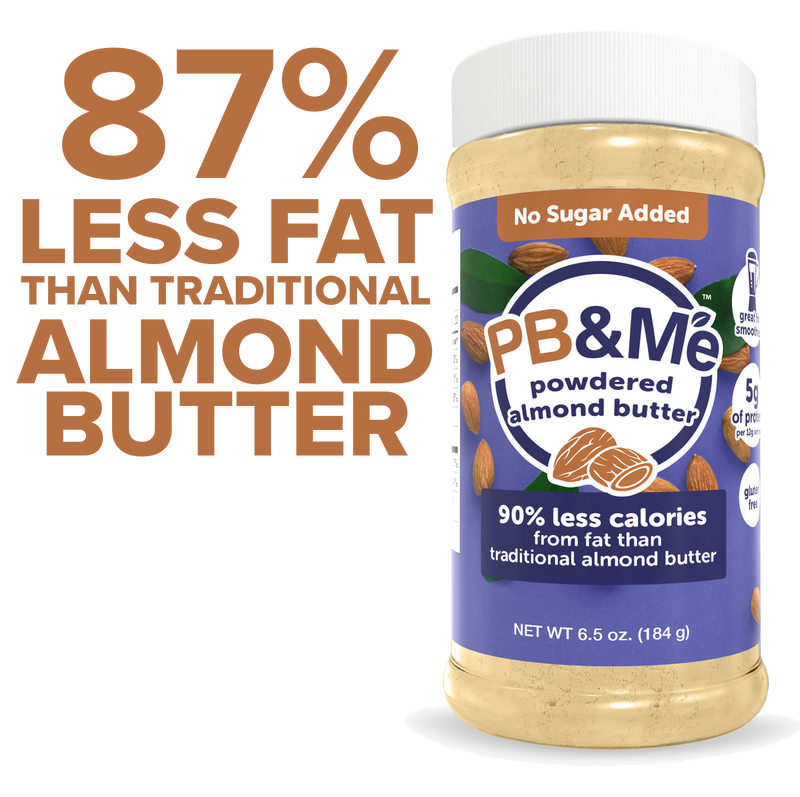 PB&Me - Powdered Almond Butter - No Sugar Added 184g