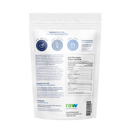 Raw Nutritional - Organic Chia Seeds 300g