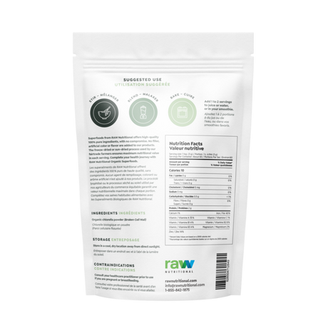 Raw Nutritional - Pure Organic Chlorella 180g