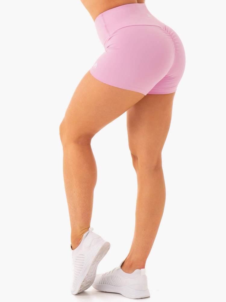 Ryderwear Staples Scrunch Bum Booty Short Pink