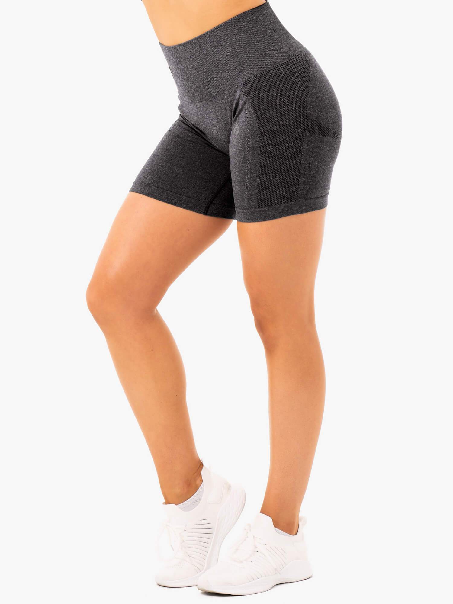 Ryderwear Seamless Staples Shorts Charcoal Marl
