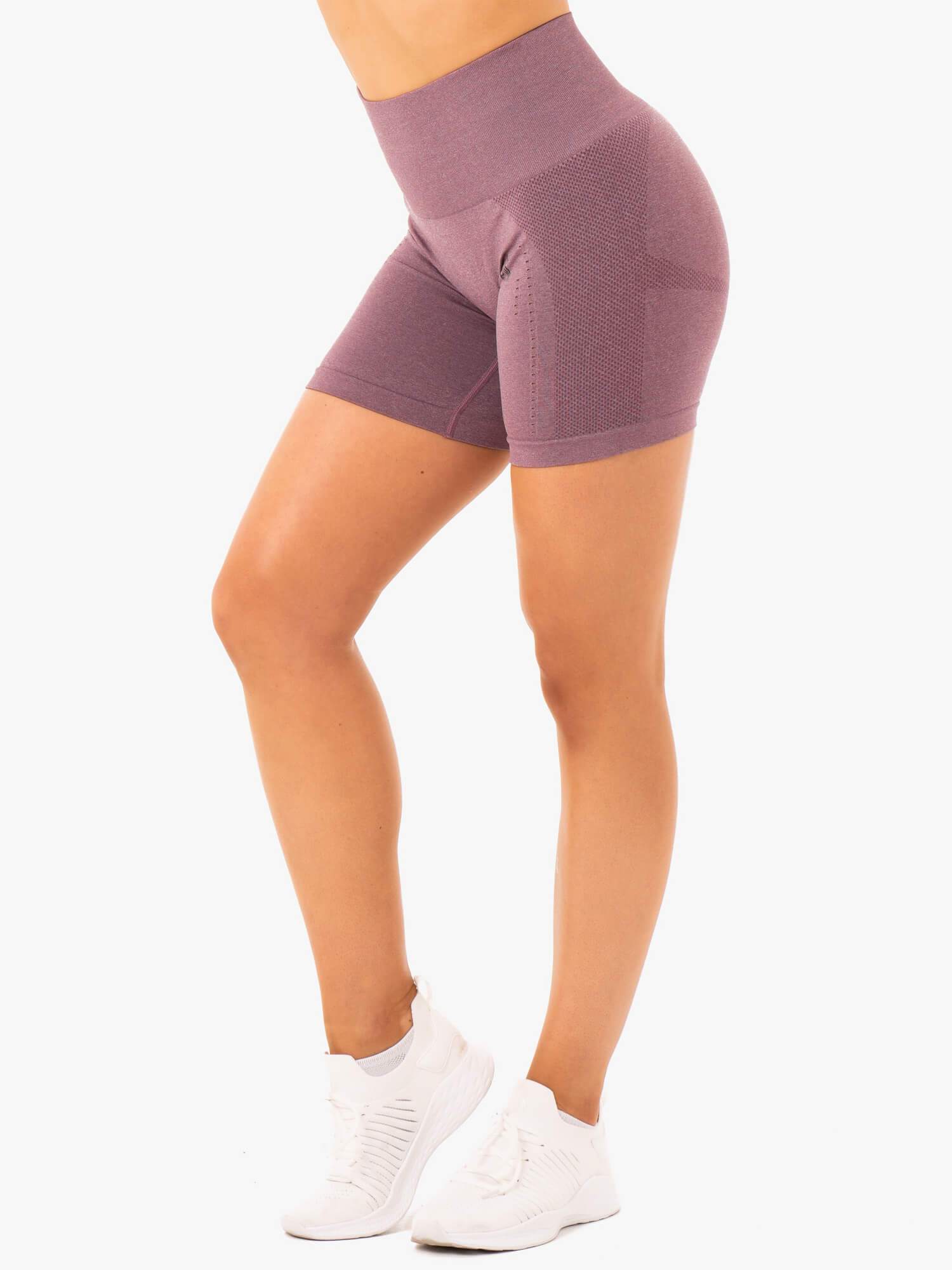 Ryderwear Seamless Staples Shorts Purple Marl