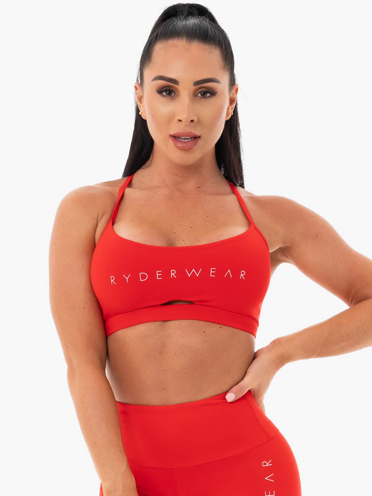 Ryderwear Staples Sports Bra Red