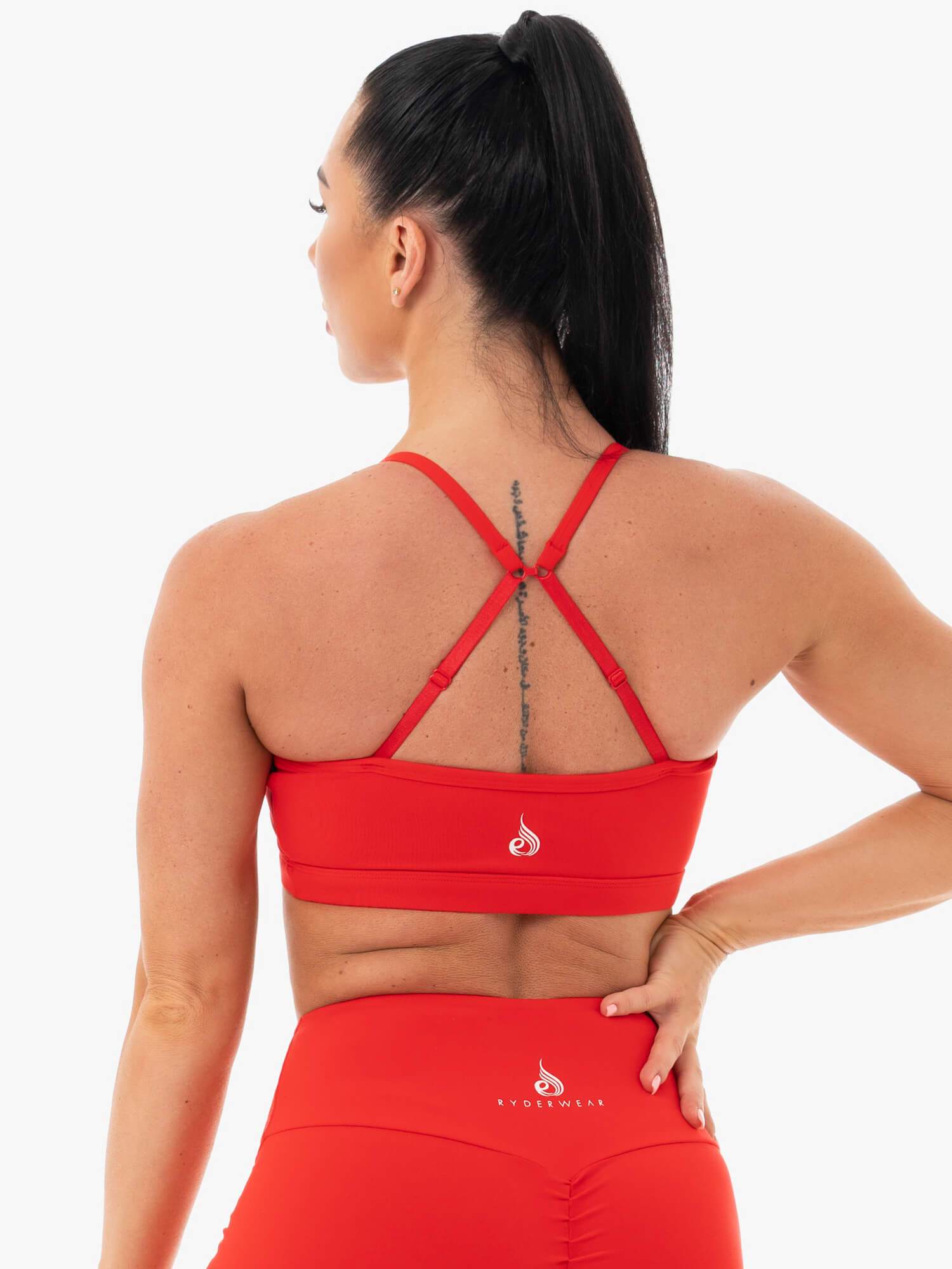 Ryderwear Staples Sports Bra Red