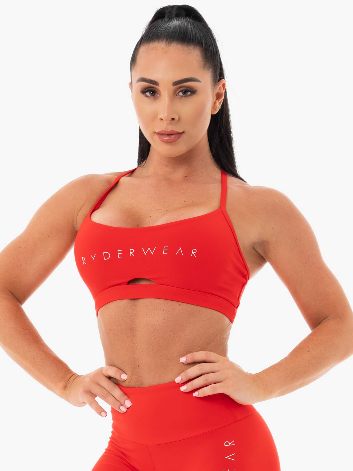 Ryderwear Staples Sports Bra Red