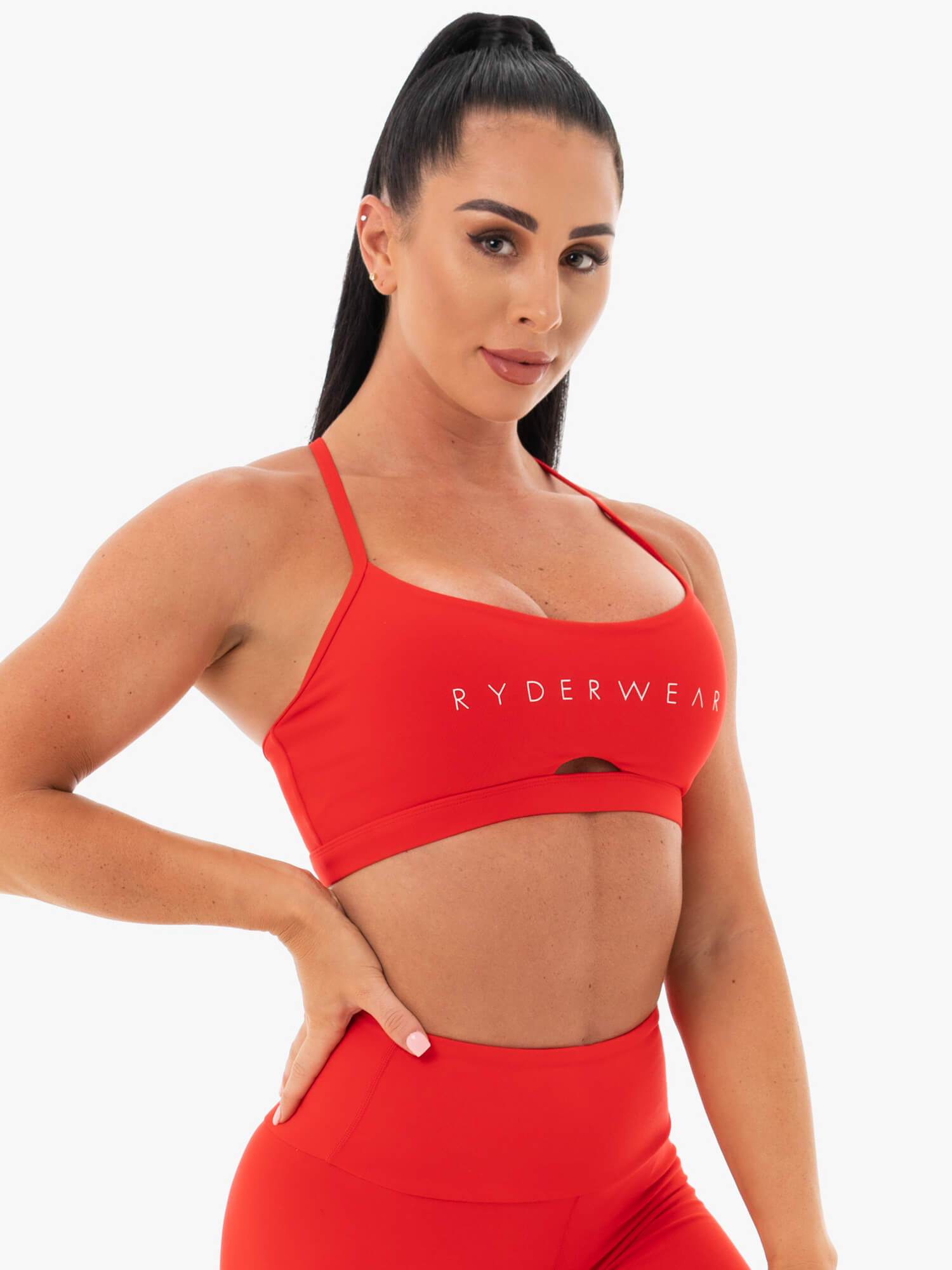 Ryderwear Staples Sports Bra Red