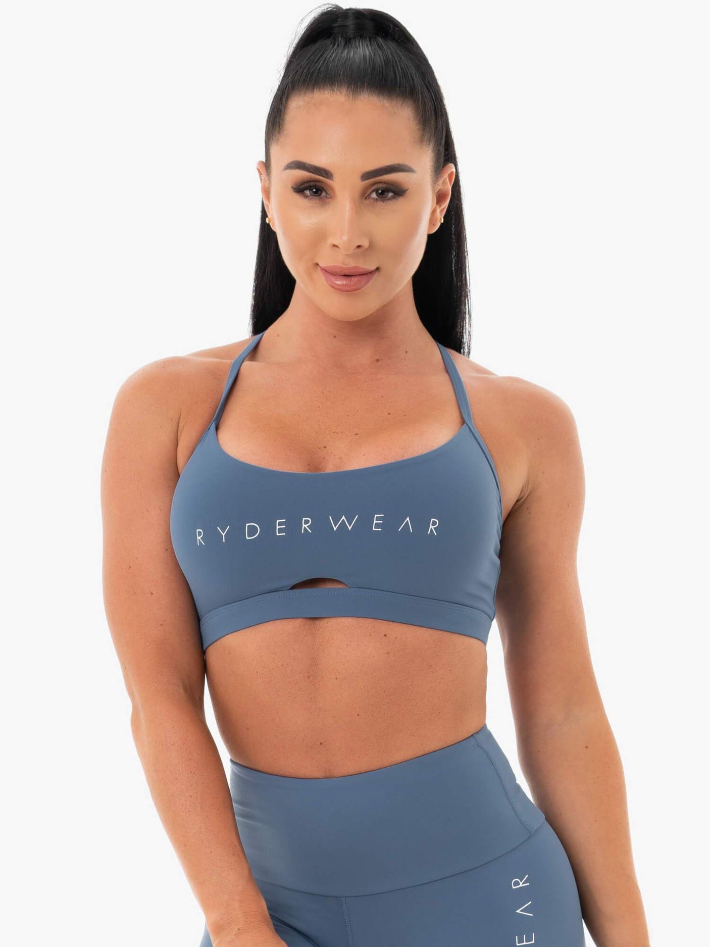 Soutien-gorge de sport Ryderwear Staples bleu acier