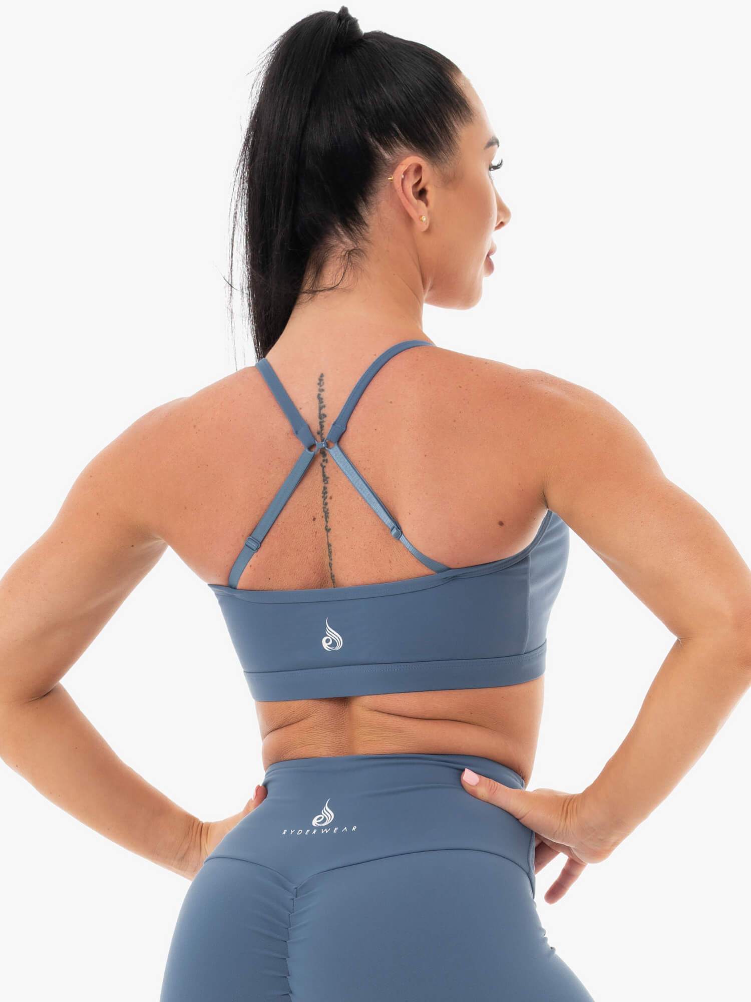 Ryderwear Staples Sports Bra Steel Blue