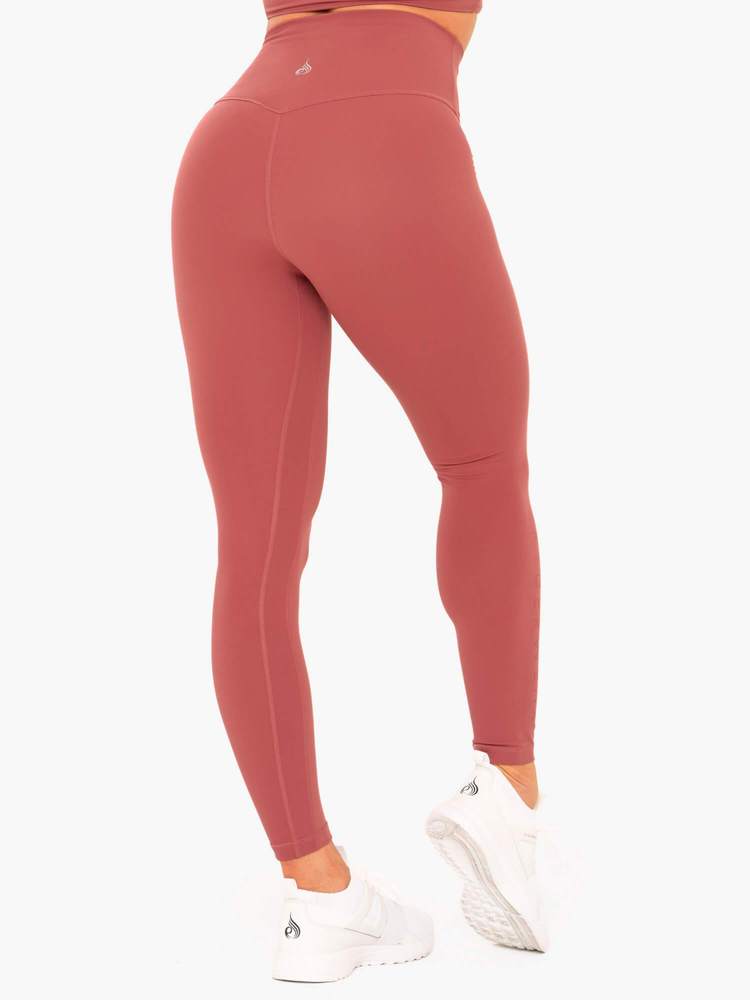 Ryderwear NKD High Waist Legging Sangria