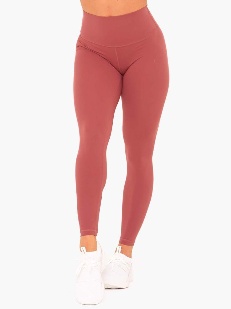 Ryderwear NKD High Waist Legging Sangria