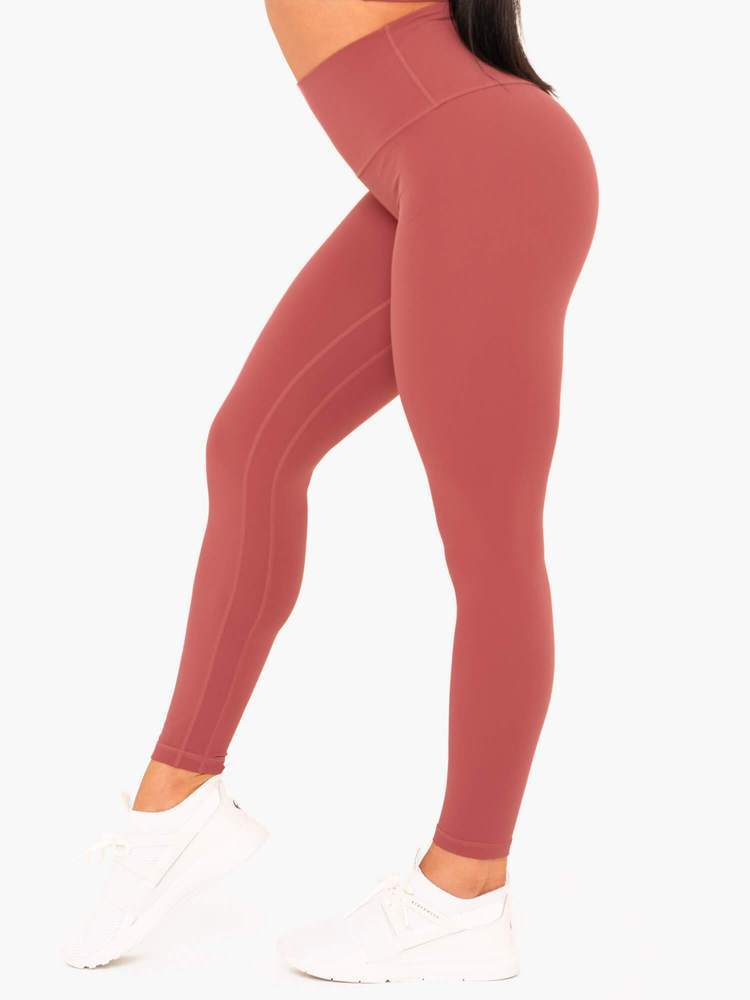 Ryderwear NKD High Waist Legging Sangria