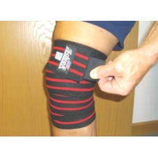 Schiek Knee Wraps 78" avec Velcro