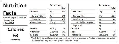 Smart Baking Company - Smart Bun Gluten Free - 6 Sesame Hamburger Buns