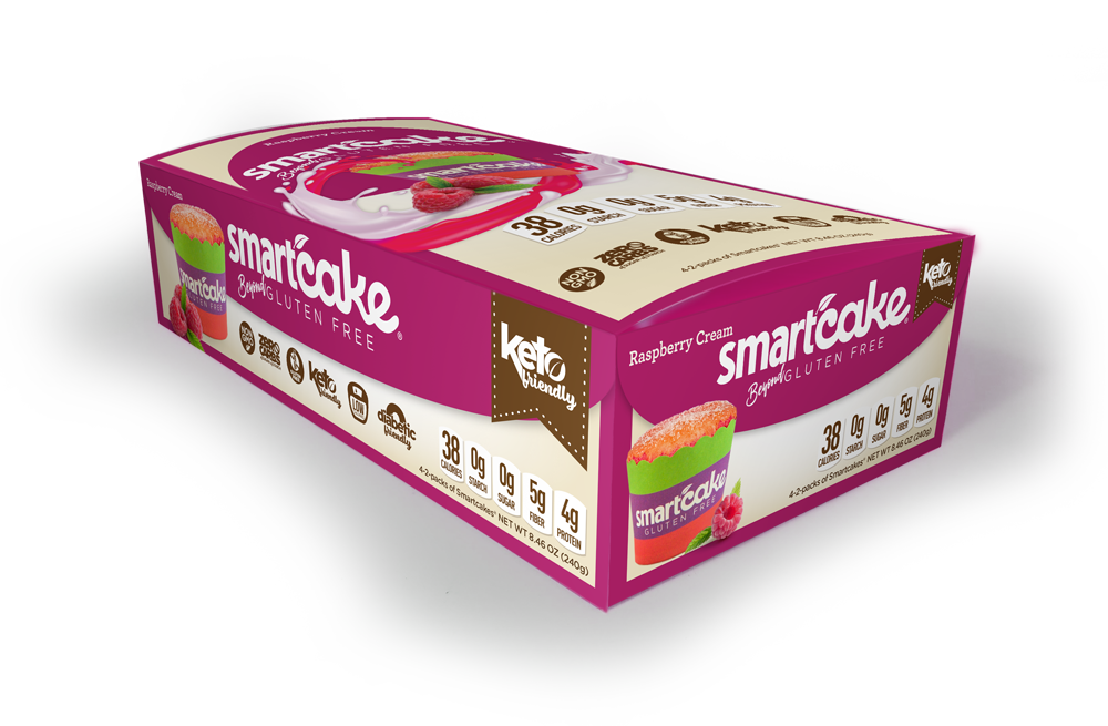 Smart Baking Company - Smart Cake sans gluten - Paquet de 8