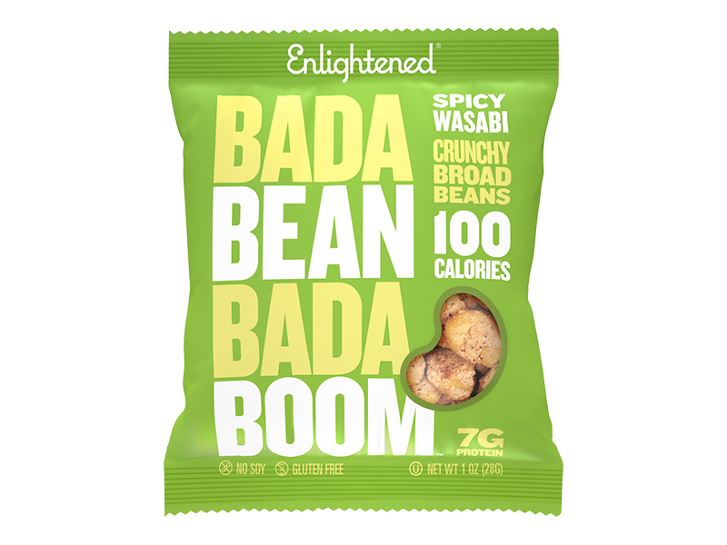 Enlightened Bada Bean Bada Boom - Crunchy Broad Beans - 3 oz