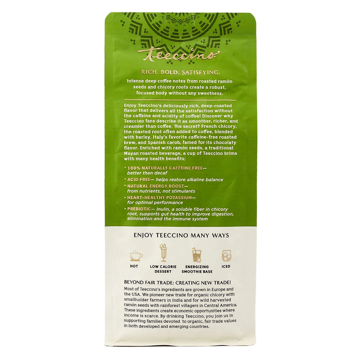 Teeccino - Café aux herbes de chicorée torréfié à la française - 300 g