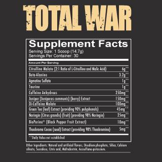 Redcon1 - Pre Workout Total War - 395g