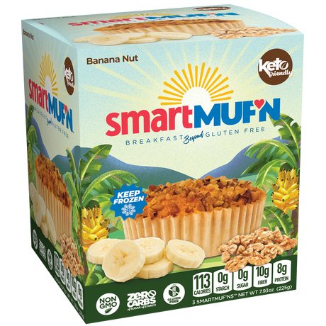 Smart Baking Company - SmartMuf'n Gluten Free - 3 Pack