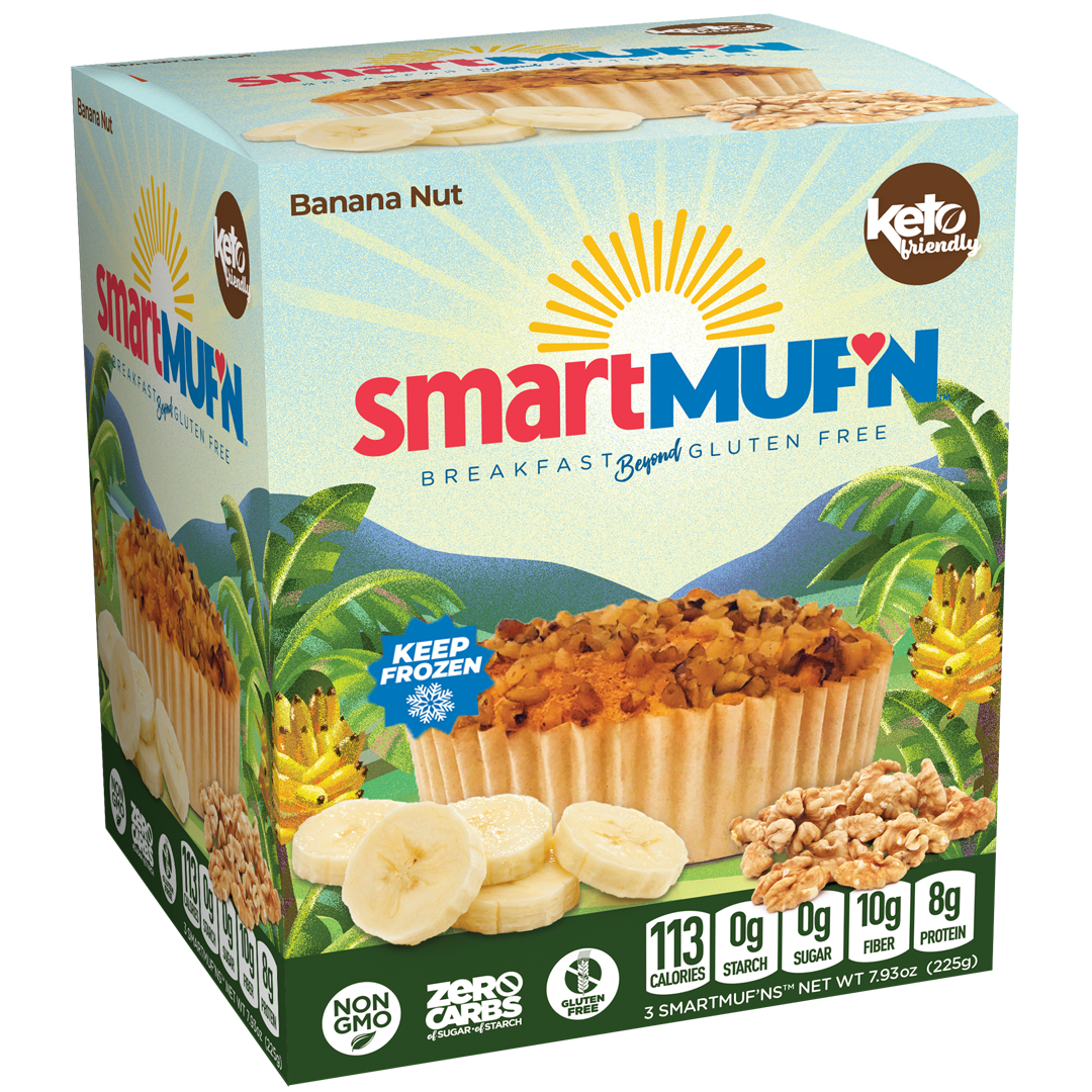 Smart Baking Company - SmartMuf'n Gluten Free - 3 Pack