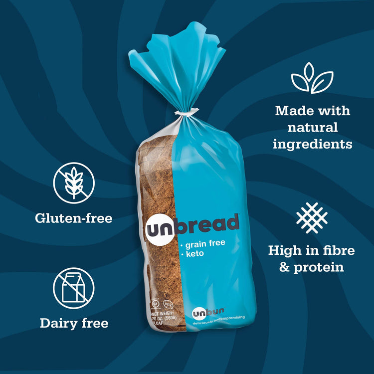 Unbun Foods - Pain cétogène - 520 g