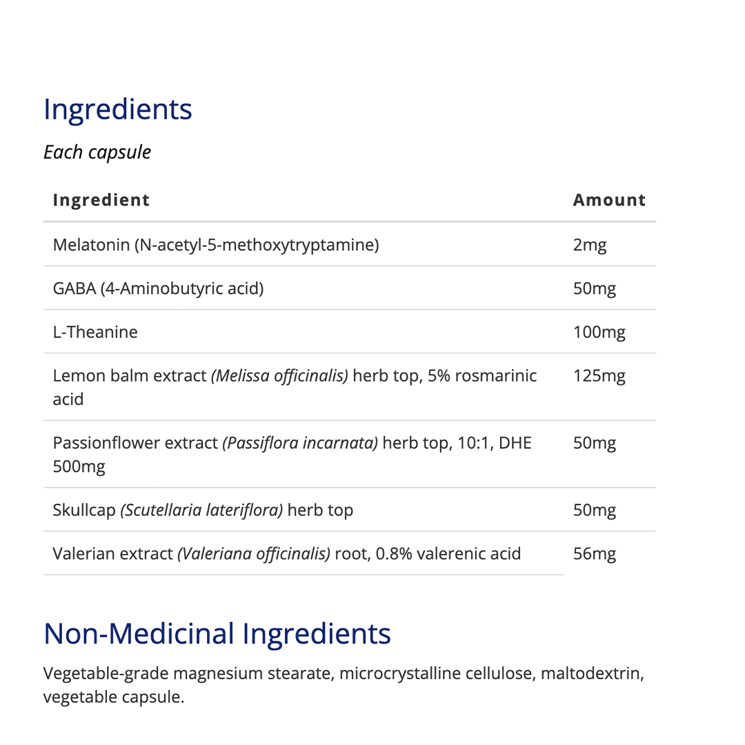 CanPrev - Sleep Reset + Melatonin - 90Vcaps