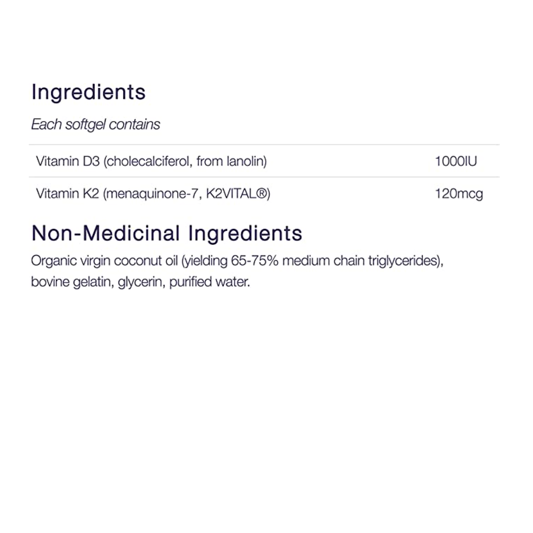 CanPrev - D3+K2 - 120 softgels