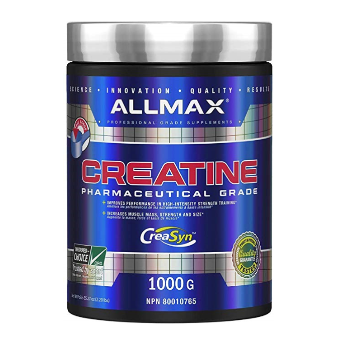Créatine monohydrate Allmax 1000 g