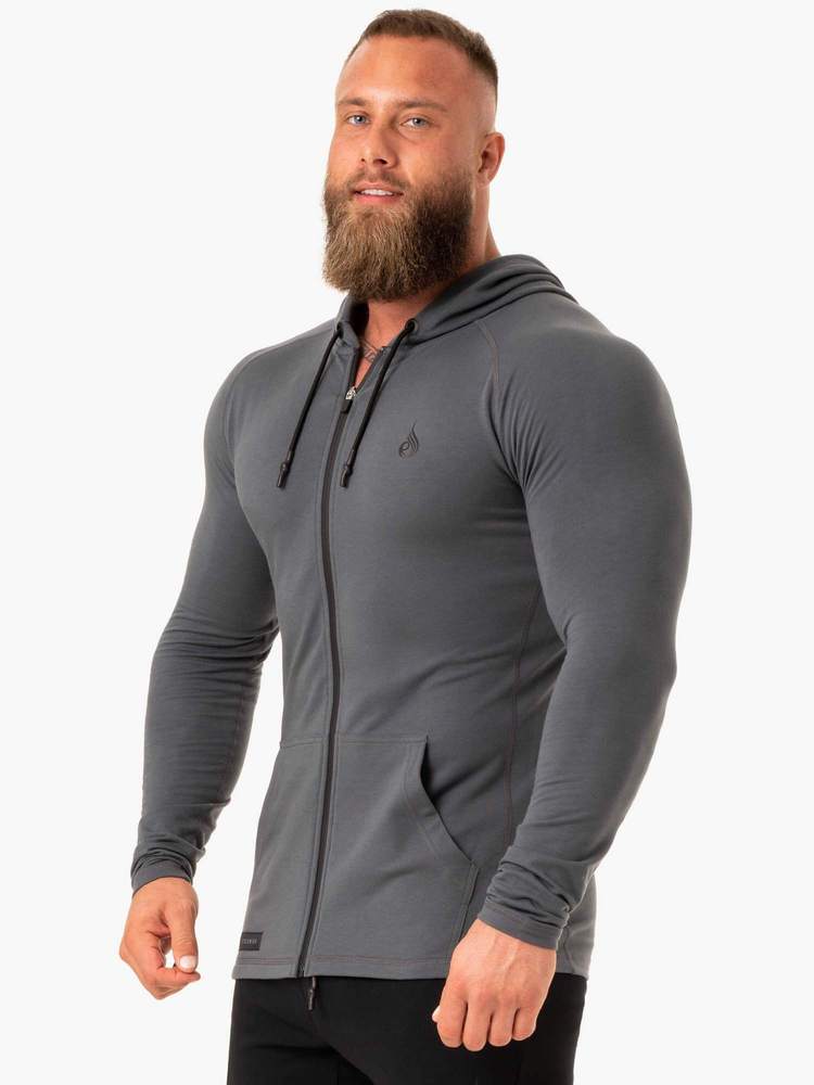 Ryderwear Endurance Zip Up Jacket Charcoal