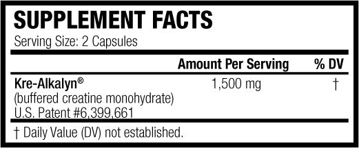 EFX Sports Kre-Alkalyn 120 caps