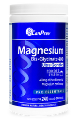 CanPrev - Magnesium Bis-Glycinate 400 Ultra Gentle - 240g