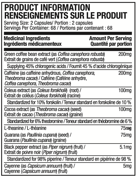 MuscleTech Hydroxycut 136 caps