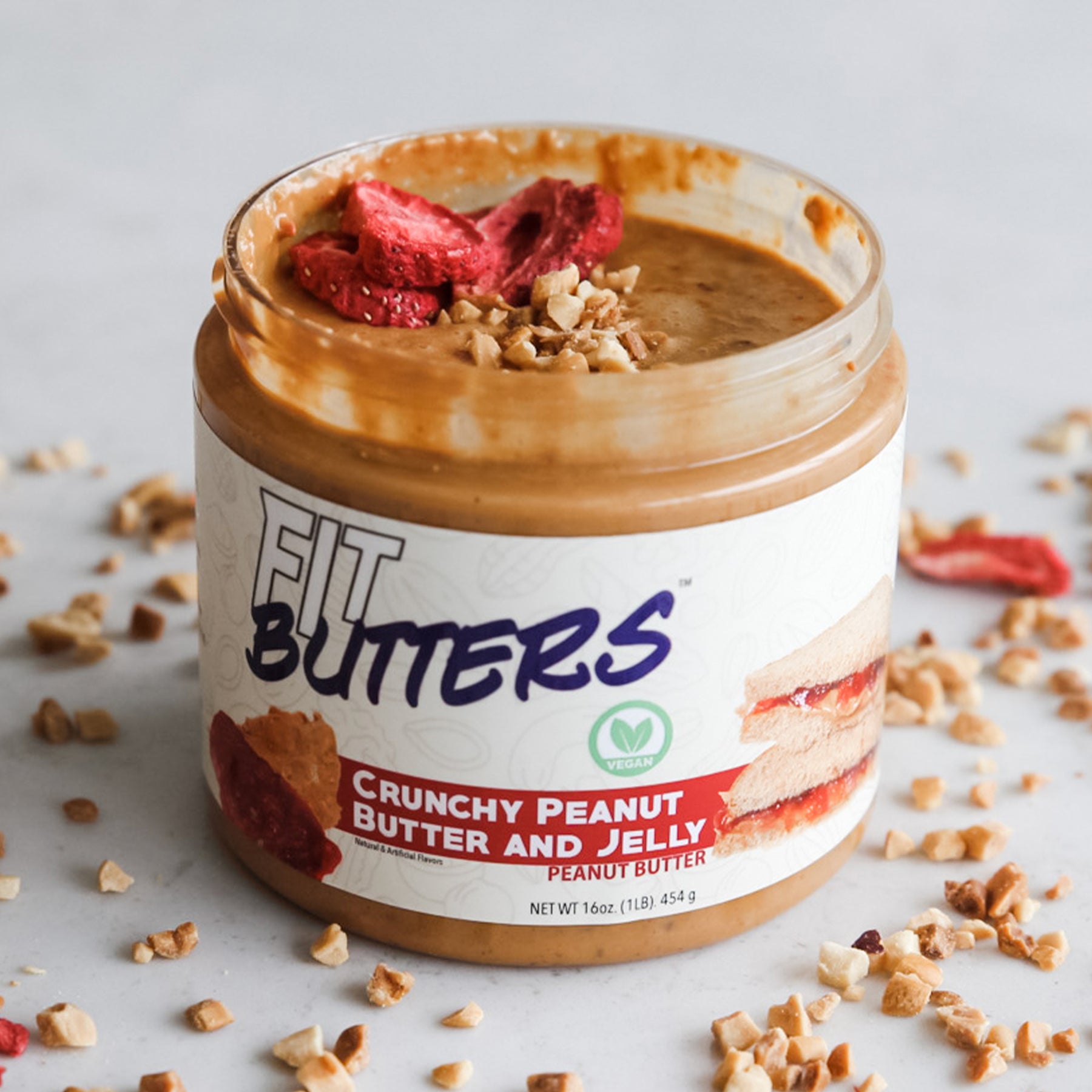 Fit Butters - Healthy Nut Butters 16oz