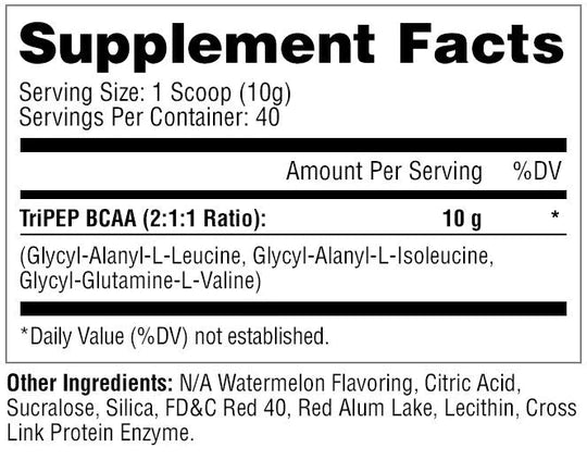 Metabolic Nutrition - Tri Pep Branch Chain Amino Acid - 400g