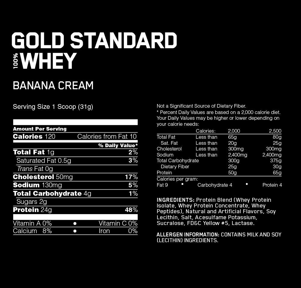 Optimum Nutrition 100% Whey Gold Standard 5lbs