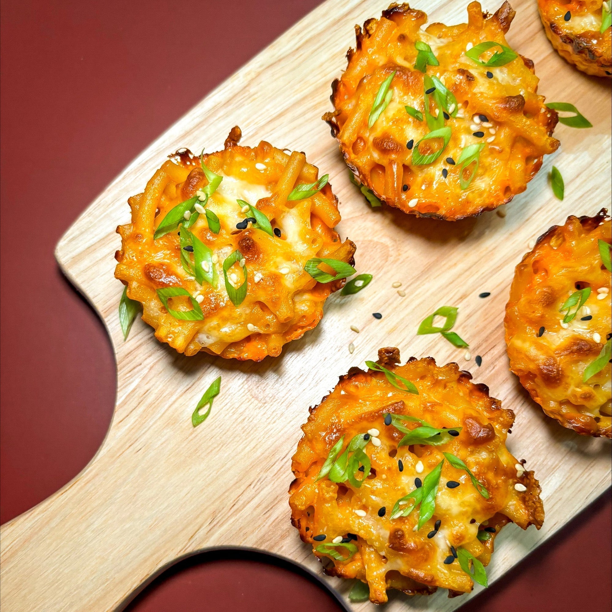 Korean-Style Protein Mac n Cheese Bites: A Healthy, Energizing Snack