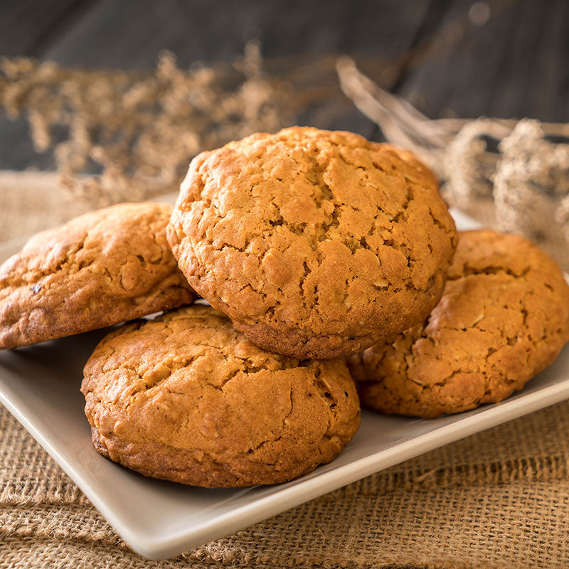Biscuits aux bananes et à l'avoine