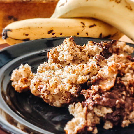 Protein Choco-Banana Crumble