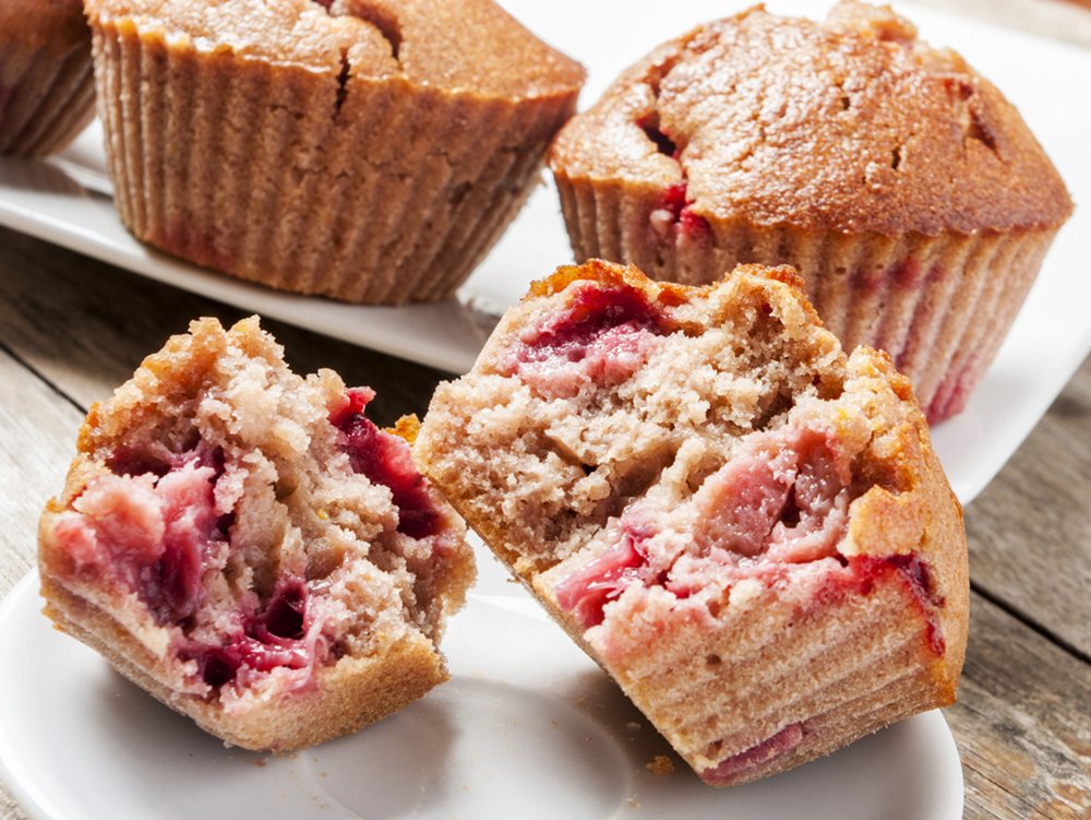 Muffin à la vanille et aux fruits