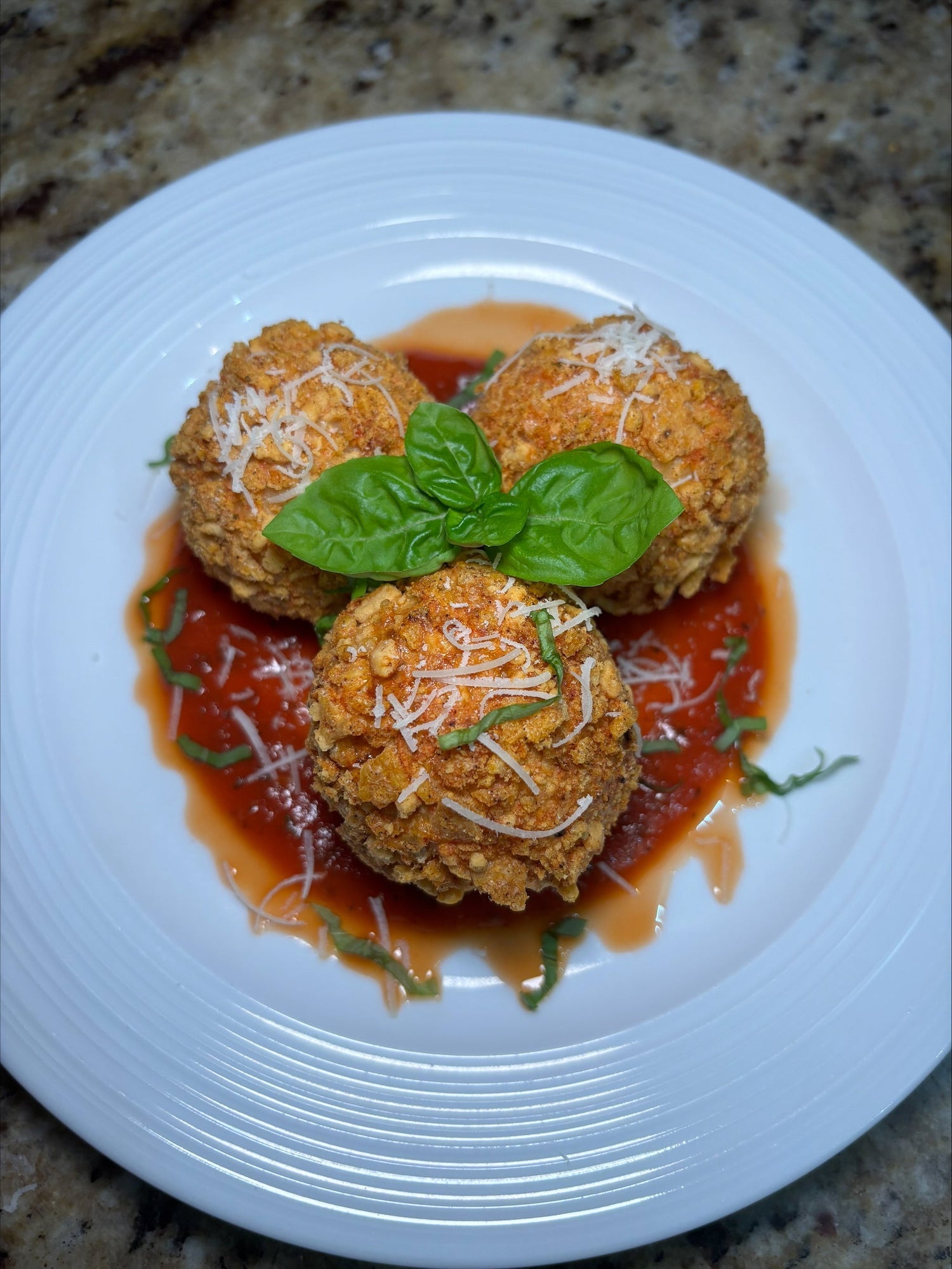 Crispy Protein-Packed Arancini
