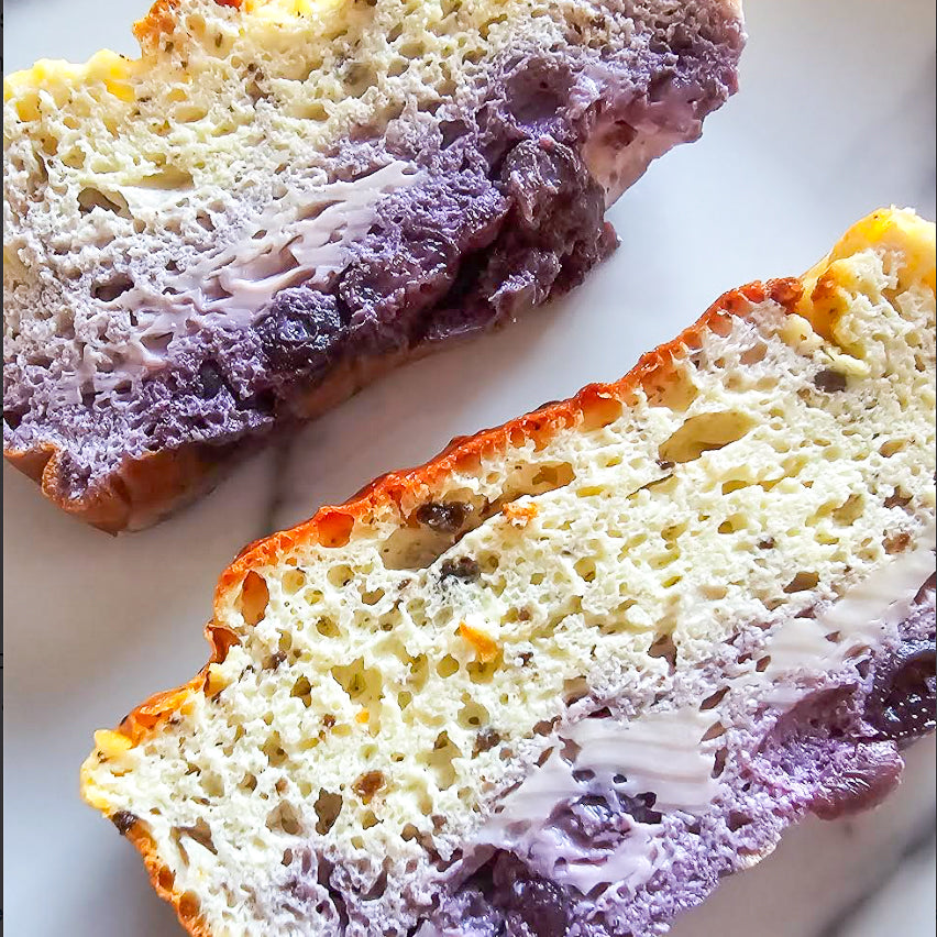 Protein blueberry cake