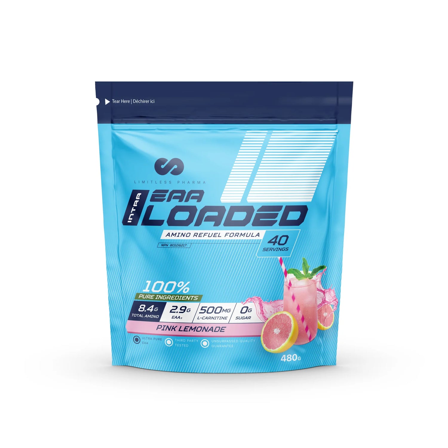 Limitless Pharma - EAA Loaded - 40 serving